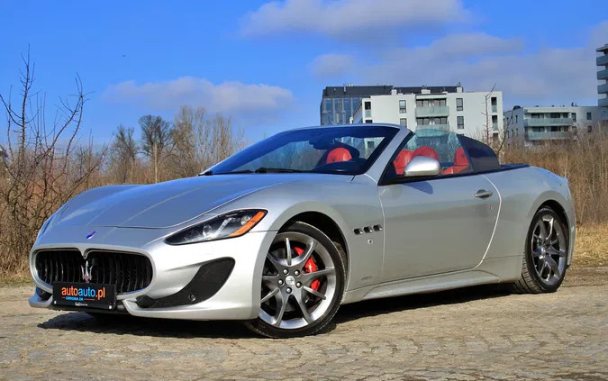 maserati grancabrio kowalewo pomorskie Maserati GranCabrio cena 249900 przebieg: 59900, rok produkcji 2014 z Kowalewo Pomorskie